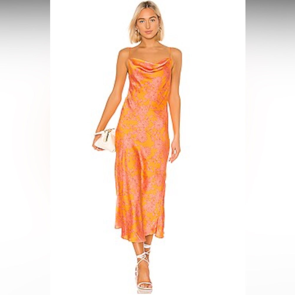 Privacy Please Skyler Maxi dress in Marigold Ana floral, size M